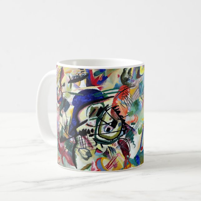 WASSILY KANDINSKY - Composition VII 1913 Coffee Mug (Front Left)