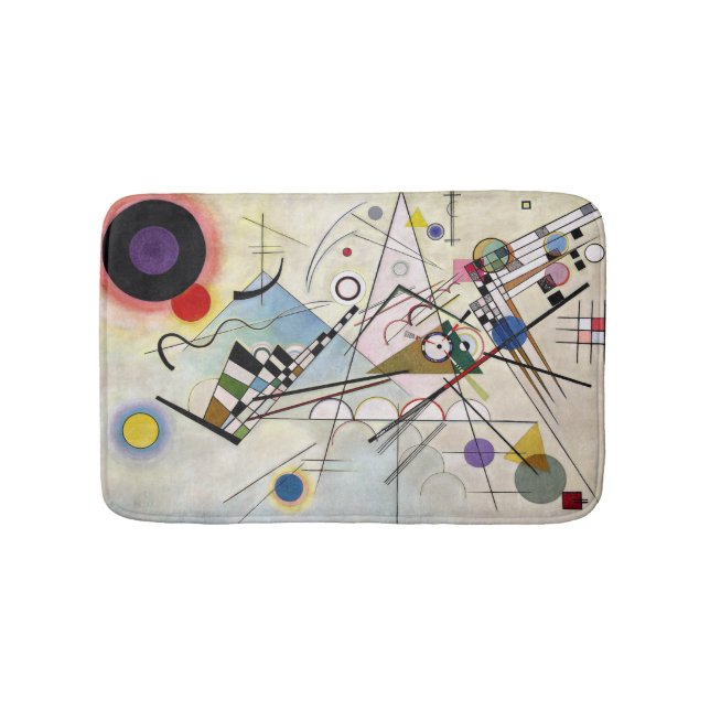 WASSILY KANDINSKY - Composition VIII Bath Mat (Front)