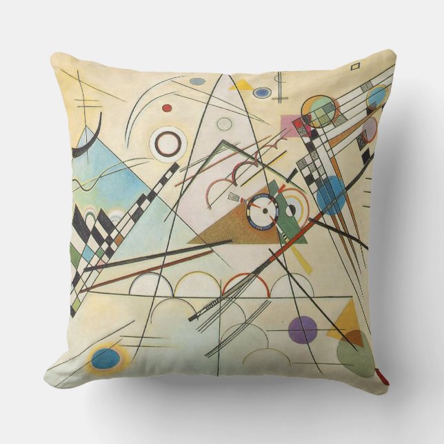 Wassily Kandinsky-Composition VIII Cushion (Front)