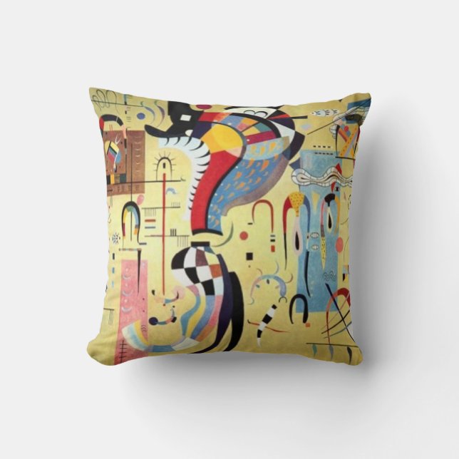 Wassily Kandinsky Cushion (Front)
