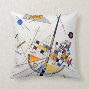 Wassily Kandinsky Delicate Tension Cushion