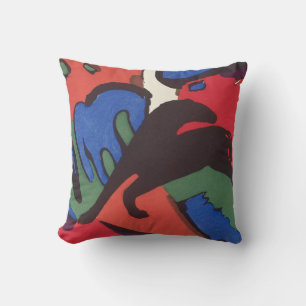 Wassily Kandinsky Franz Marc Blue Rider Cushion