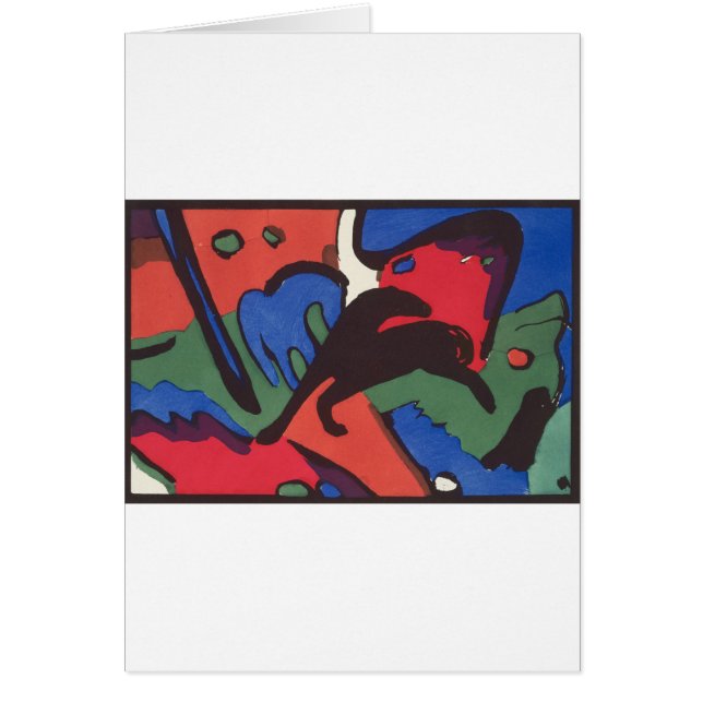 Wassily Kandinsky Franz Marc Blue Rider Painting (Front)