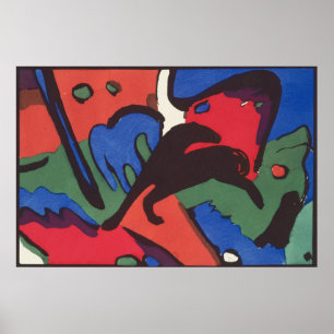 Wassily Kandinsky Franz Marc Blue Rider Painting Poster