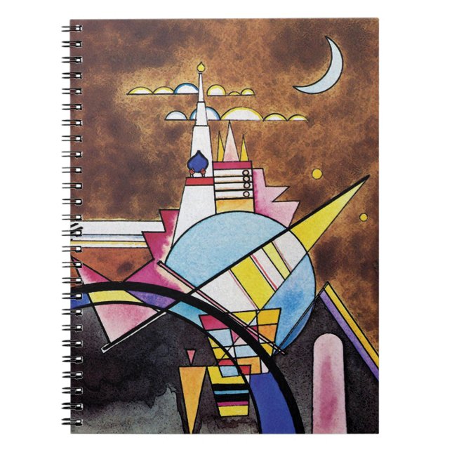 Wassily Kandinsky - Great Gate Of Kiev Abstract Notebook (Front)