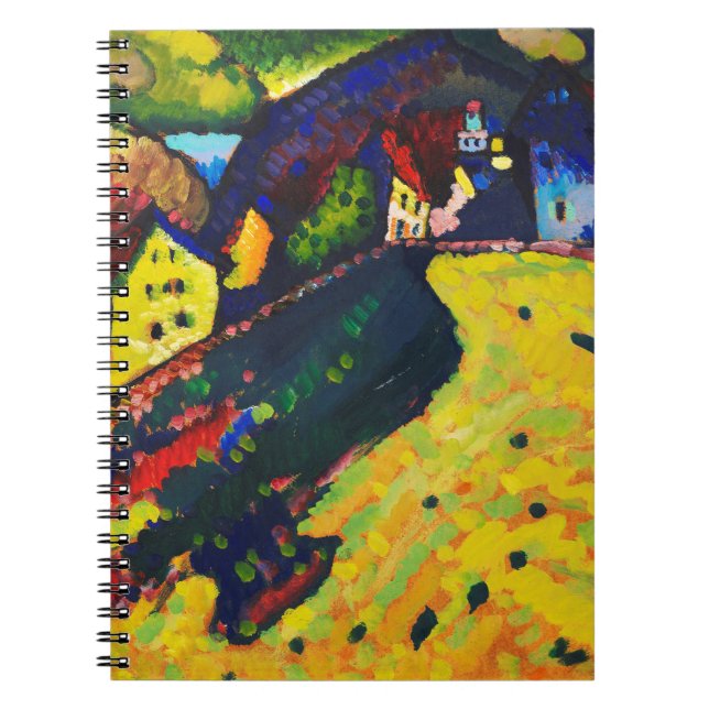 Wassily Kandinsky. Houses at Murnau. Expressionism Notebook (Front)