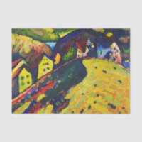 Wassily Kandinsky. Houses at Murnau. Expressionism