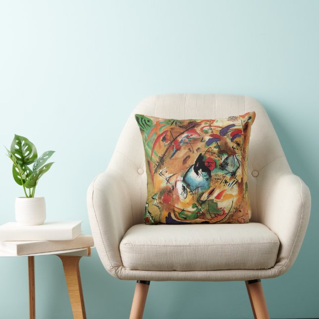 Wassily Kandinsky - Improvisation, Dreamy, Cushion (Chair)