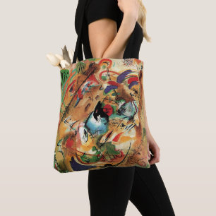 Wassily Kandinsky - Improvisation, Dreamy, Tote Bag