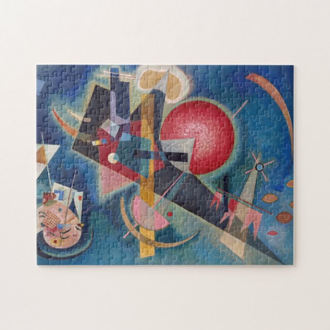 WASSILY KANDINSKY - In blue Jigsaw Puzzle (Horizontal)