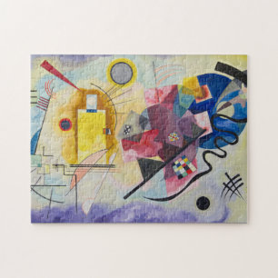 WASSILY KANDINSKY - Jaune Rouge Bleu Jigsaw Puzzle