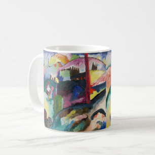 Wassily Kandinsky Landscape with Factory Chimney Coffee Mug