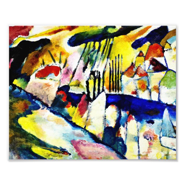 Wassily Kandinsky - Landscape With Rain Photo Print (Front)