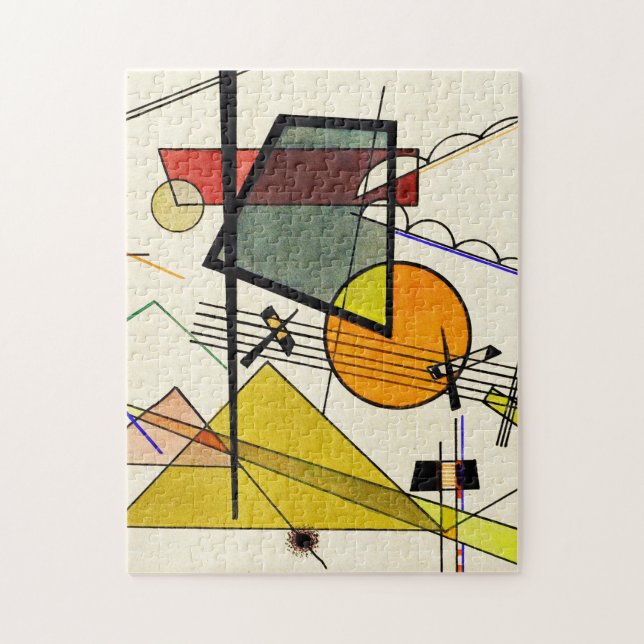 Wassily Kandinsky - Melodisch Jigsaw Puzzle (Vertical)