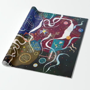 Wassily Kandinsky - Movement One Abstract Art Wrapping Paper