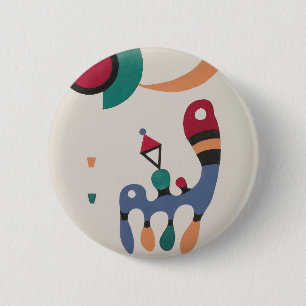Wassily Kandinsky (Russian, 1866 - 1944) 6 Cm Round Badge