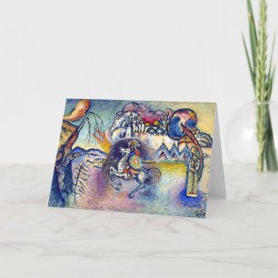 Wassily Kandinsky - Saint George & The Horsemen Card