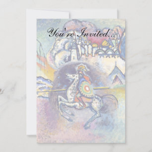 Wassily Kandinsky - Saint George & The Horsemen Invitation