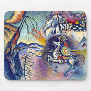 Wassily Kandinsky - Saint George & The Horsemen Mouse Pad