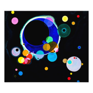 Wassily Kandinsky - Several Circles Photo Print
