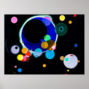Wassily Kandinsky - Several Circles Poster