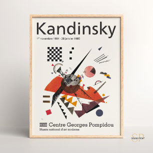 Wassily Kandinsky Small Worlds Bauhaus Abstract  Poster