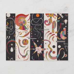 Wassily Kandinsky - Striped Postcard