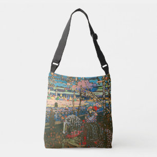 Wassily Kandinsky The Riding Couple Russian Art Crossbody Bag