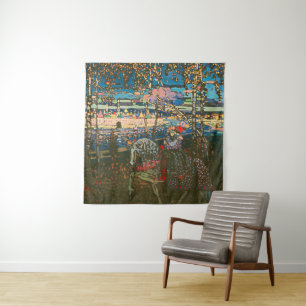 Wassily Kandinsky The Riding Couple Russian Art Tapestry