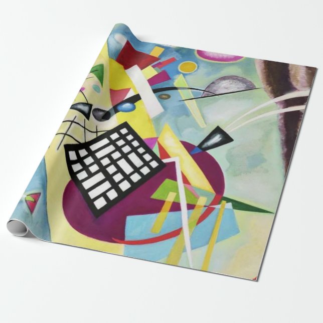 Wassily Kandinsky Wrapping Paper (Unrolled)