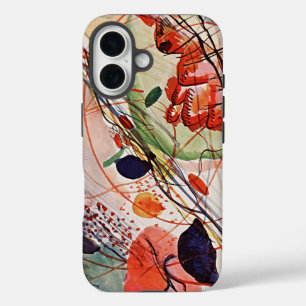 Wassily Kandinsky's  Aquarell Symphony iPhone 16 Case