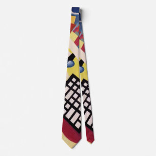 Wassily Kandinsky's painting, Black Frame, Tie