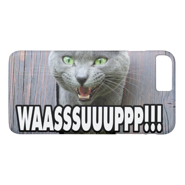 WASSUP - Cat Meme Case-Mate iPhone Case (Back (Horizontal))