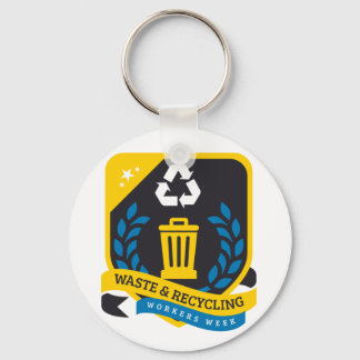 Waste and Recycling Workers Week Keychain