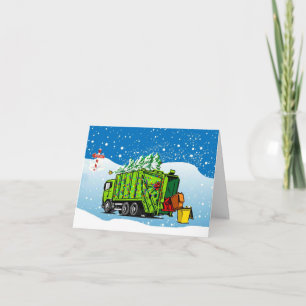 Waste Collectors' Holiday Thank You Card