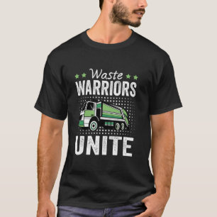 Waste Management Collector Funny Garbage Truck Dri T-Shirt
