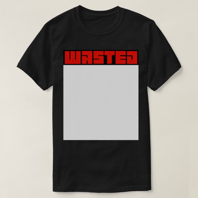 wasted T-Shirt (Design Front)