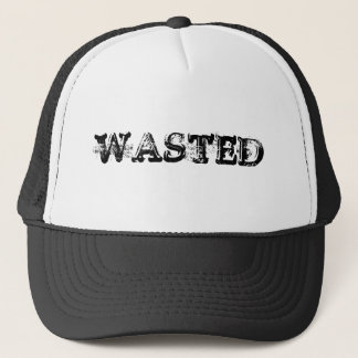 WASTED TRUCKER HAT