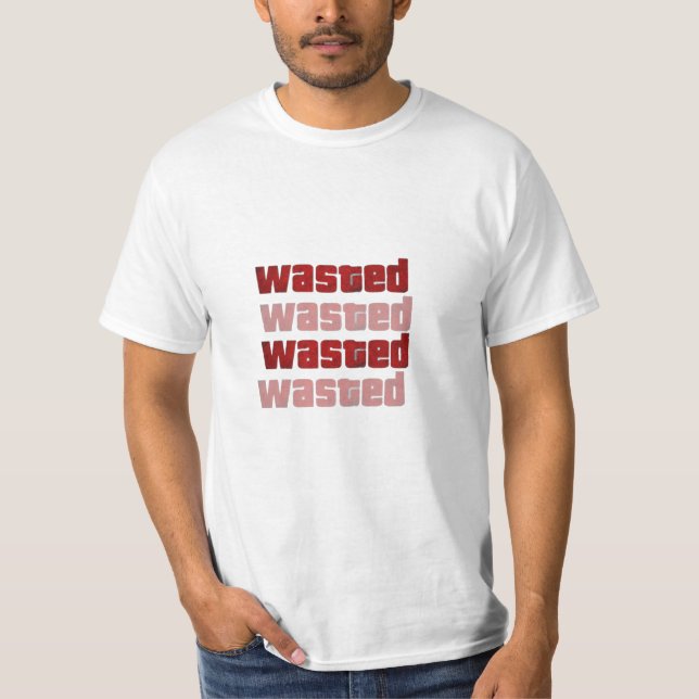 WASTED TSHIRT (Front)