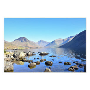 Wastwater And The Langdales, Lake District Photo Print