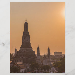 Wat Arun Temple bangkok Thailand at sunset
