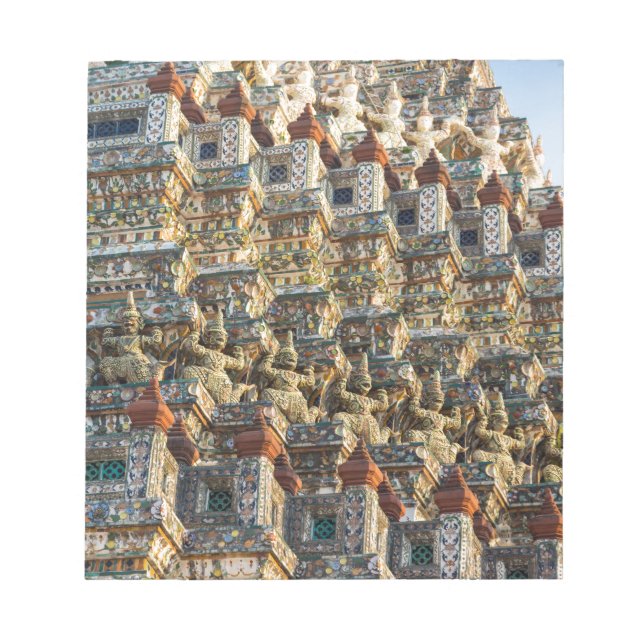 Wat Arun temple in Bangkok Thailand Notepad (Front)