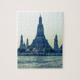 Wat Arun temple with River Thailand Bangkok Jigsaw Puzzle