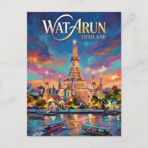 Wat Arun Thailand Postcard