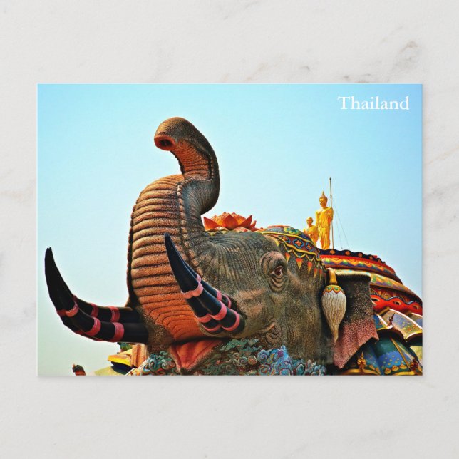 Wat Ban Rai, Korat, Thailand Postcard (Front)