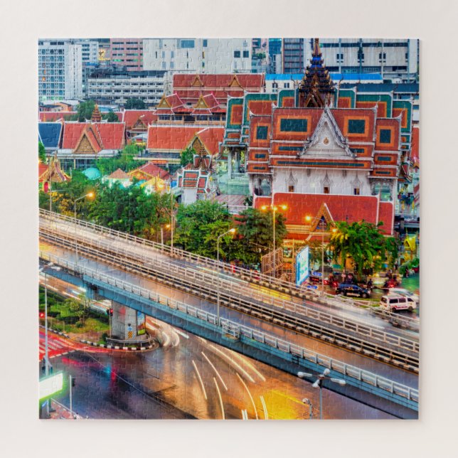 Wat Hua Lamphong Jigsaw Puzzle (Vertical)