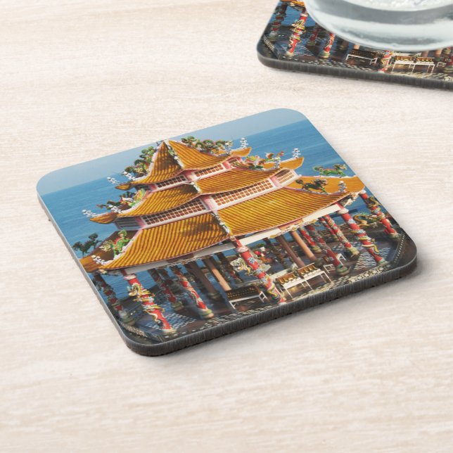 Wat Koh Loi ... Sriracha, Chonburi, Thailand Coaster (Left Side)