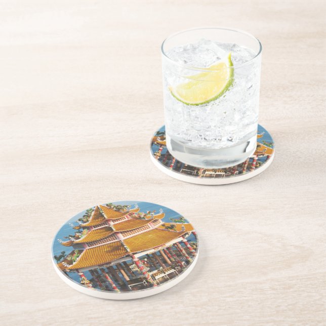 Wat Koh Loi ... Sriracha, Chonburi, Thailand Coaster (Side)