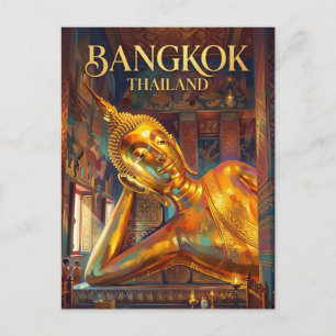 Wat Pho (Reclining Buddha) Thailand Postcard