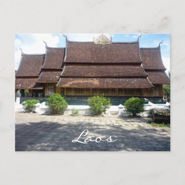 wat xieng thong postcard (Front)